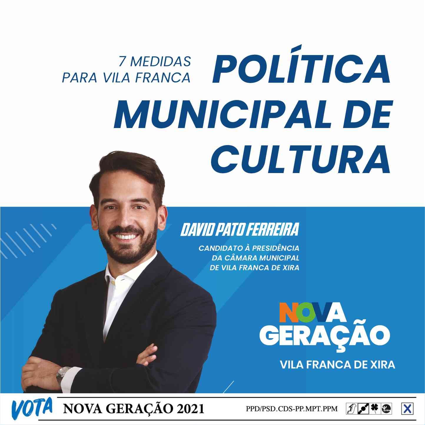 5ª – Política Municipal de Cultura- 7 medidas para Vila Franca de Xira